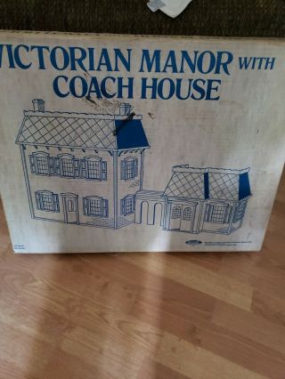 Vintage 1979 Skilcraft Victorian Manor W/ Coach House No.  6830