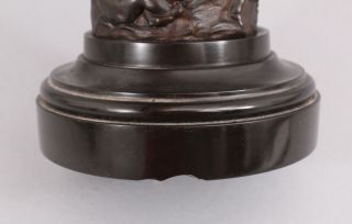 Antique 19thC Victorian Grand Tour Bronze Sculpture,  Neoclassical Nude Mercury 9