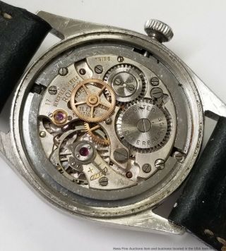 Rolex Oyster 4365 Balance Vintage Mens Wrist Watch To Fix 4