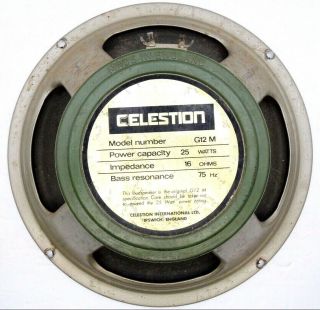 Celestion G12m 12 " 1990 
