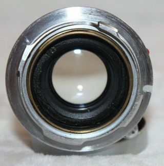 Vintage LEICA Summicron f=5cm 1:2 M Mount Rigid Lens 2