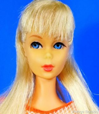 Very Rare Platinum Blondtnt Barbie Doll 1160 Minty - Vintage 1960 