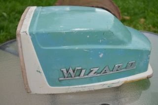 Vintage  WIZARD  Outboard Motor Hood only RARE  ' 3