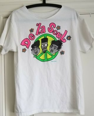 Vintage Hip Hop De La Soul Tour Shirt 1980s 3 Feet High And Rising