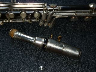 Repadded Vintage Conn Ebonite Alto Clarinet Vandoren 5rv Mouthpiece