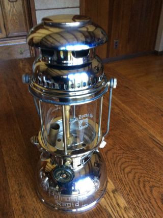 Rare Vintage Petromax Rapid 827/250 Cp Kerosene Lantern Germany
