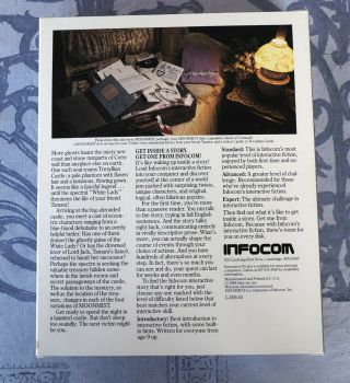 Classic Mystery Library - Vintage Infocom games for Apple II series 6