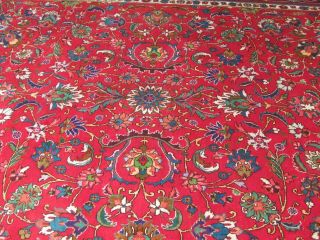 A Fantastic Old Handmade Tabris Azerbaijan Oriental Xl Carpet (400 X 290 Cm)