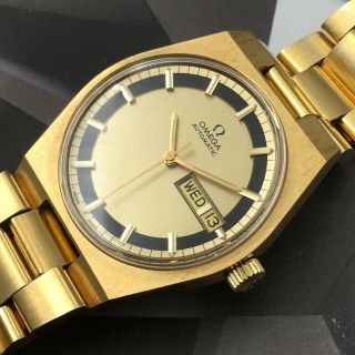 1972 Vintage Omega Automatic 17 Jewels Ca.  1020 One Year