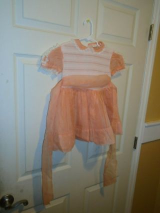Vintage Girls Party Dress Full Circle Patty Penny Playpal Type