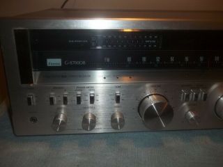 Vintage Sansui G - 8700DB Stereo receiver. 4