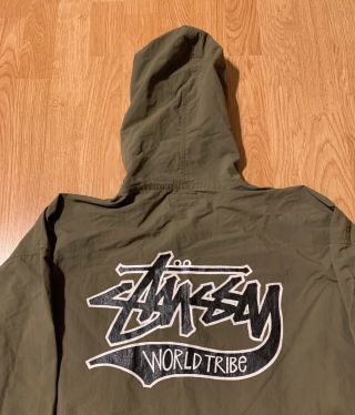 Vintage Stussy World Tribe Jacket Size Men’s Large 3