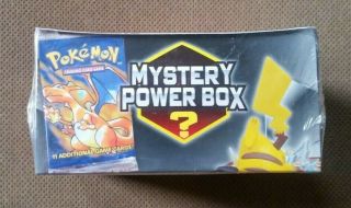 3 Pokemon Mystery Power Boxes Factory 15 Booster Packs Vintage,  Base set 4