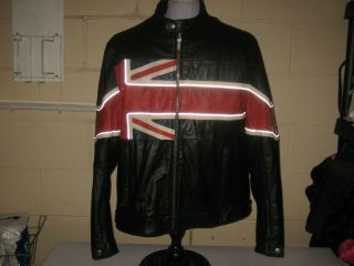 Vintage “the Who” Wilsons Leather Jacket Large