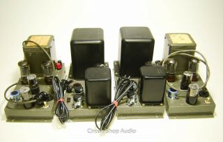 Vintage Heathkit W - 2m Tube Amplifiers With Power Supplies - Kt