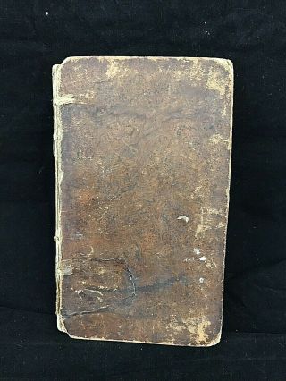 Antique Book On The Constitutions Of The 16 Confederated States Of America 1797