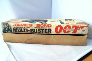 60 ' s Japanese Toy 007 James Bond THUNDERBALL Multi - Buster 1965 Complete Set RARE 10