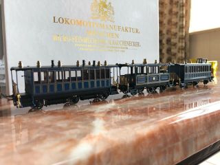 Micro Metakit / Brawa Bavarian Imperial Train Set 3 - Unit Set Rare