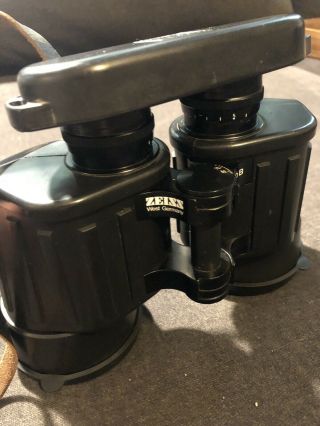 Zeiss West Germany Vintage Binoculars 7x50 B Marine Lenses 4
