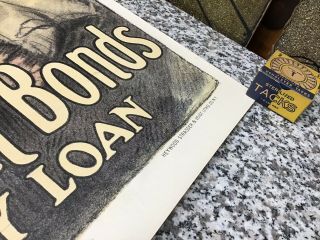 Vintage WW1 Third Liberty Loan War Bond Poster 2