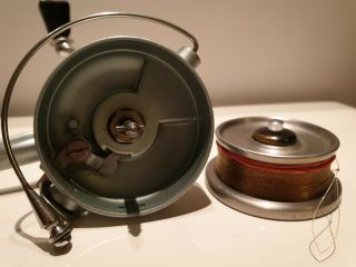 ABU 444 Record fishing reel,  rare first model 1954 small counter weight,  no.  1 3