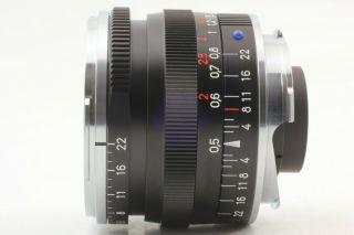 RARE Carl Zeiss Biogon T 28mm F/2.  8 Black ZM Leica M JAPAN 0337 6