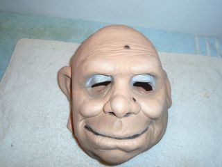 Vintage 1985 Don Post Rubber Latex Halloween Monster Mask Adult Size