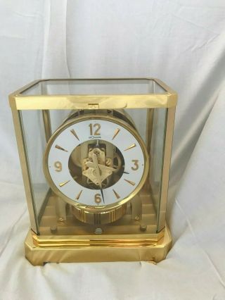 Vintage Swiss LeCoultre Atmos Perpetual Motion Clock model 528 - 8 unblemished 11