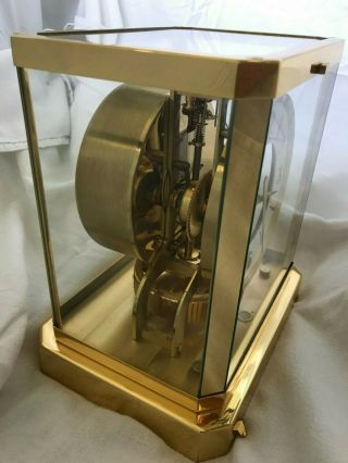 Vintage Swiss LeCoultre Atmos Perpetual Motion Clock model 528 - 8 unblemished 5