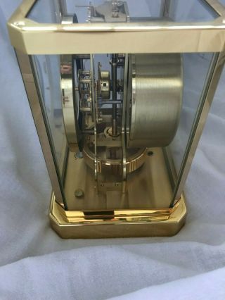 Vintage Swiss LeCoultre Atmos Perpetual Motion Clock model 528 - 8 unblemished 6