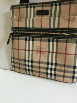 Vintage Burberry Haymarket Shoulder Bag