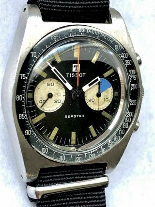 Vintage 1969 Tissot Seastar Chronograph Lemania 870 Lemania 1277 4