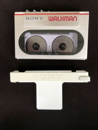 Sony Wm - 10 Walkman Cassette Player Vintage As - Is Comes With Clip Powers On