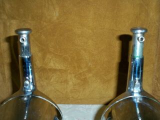 VINTAGE CHROME WALL MOUNT SOAP DISPENSERS GAS STATION REST ROOM 4
