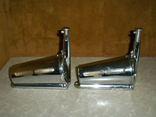 VINTAGE CHROME WALL MOUNT SOAP DISPENSERS GAS STATION REST ROOM 5