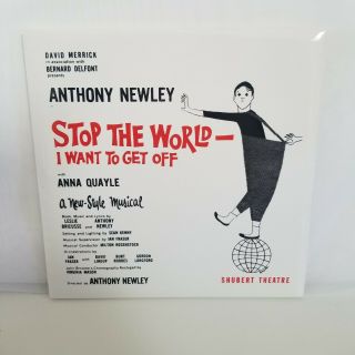 Rare Vintage Broadway Musical " Stop The World I Want To Get Off " Ceramic Tile 6x6