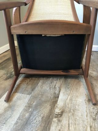 Rare Mid - Century Modern Teak Lounge Chair by Folke Ohlsson for DUX 8