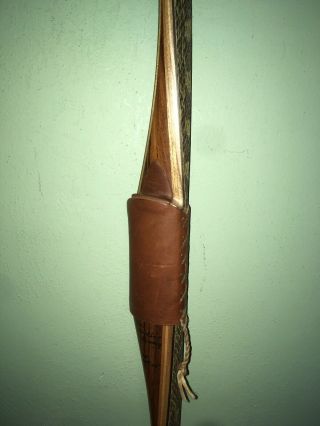 Custom Martini Yarak Robertson Snakeskin 64 " 63 Longbow Lh Vtg Archery