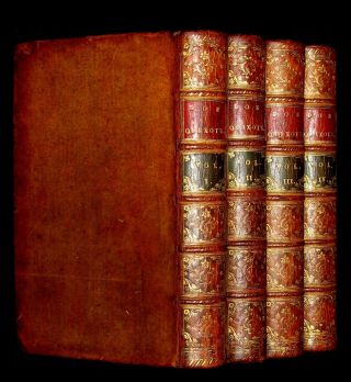 1770 Rare Book Set The History And Adventures Of The Renowned Don Quixote