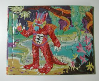 The She - Creature Rare Grail Monster Puzzle Vintage Complete Ex Sifo 1966