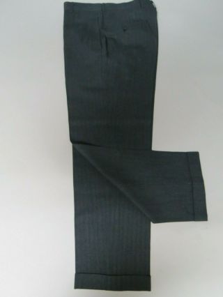 Classic VTG Union Made J Press Three piece English Tweed Herringbone suit 40 R 5