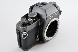 Rare EXC,  Contax S2b S2 b 35mm Film SLR Camera w/ Cap From Japan F/S 0213 3