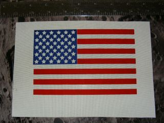 Original/Vintage NASA USA American Flag Beta Cloth Patch ` 2