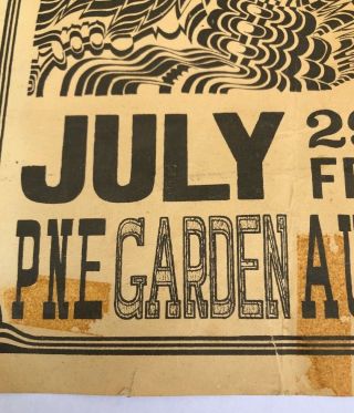 Vintage Handbill Trips Festival 1966 PNE Garden 4