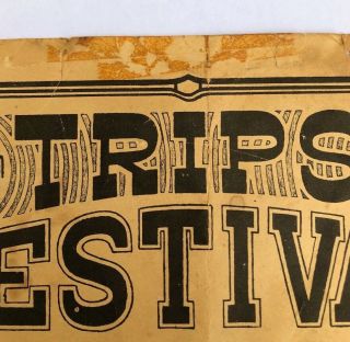 Vintage Handbill Trips Festival 1966 PNE Garden 5
