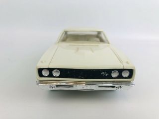 MPC 1968 White Dodge Coronet R/T Factory Built Dealer Promo Model W/ Box 3