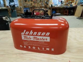 Johnson Omc Vintage1956 6 Gallon Gas Fuel Tank Boat Motor Fishing Cabin