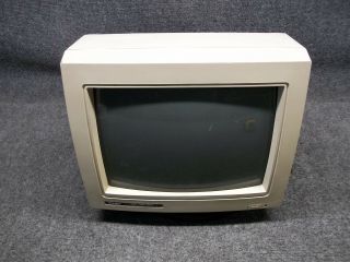 Tandy CM - 5 Vintage Personal Computer RGB Color CRT Video Display Monitor 2