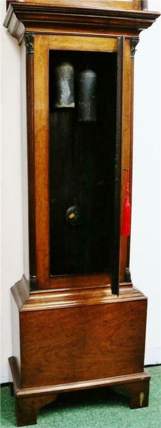 Top Quality Antique 18thc Scottish 8 Day Mahogany Grandfather Longcase Clock 8