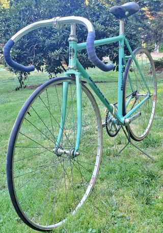 Vintage Bianchi Pista Track Bike Columbus NJS Sugino Gipiemme Classic Italy 49cm 10